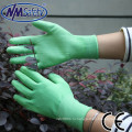 NMSAFETY печатных сад перчатки вкладыш нейлона с полиуретановым покрытием женские садовые перчатки
